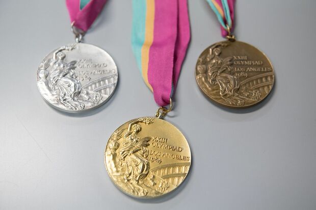 ロス五輪では金銀銅の3色のメダルに輝いた！