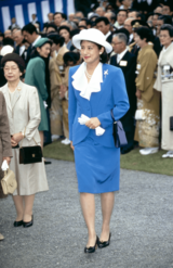 ご結婚した年に、初めての園遊会に臨まれた雅子さま（1993年10月15日）