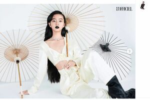 Koki,が表紙を飾ったシンガポール版『L'Officiel』（公式インスタグラム より）