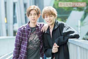 左から柳下大、東啓介 撮影/廣瀬靖士