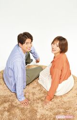 白洲迅（左）、夏菜（右）　撮影／伊藤和幸