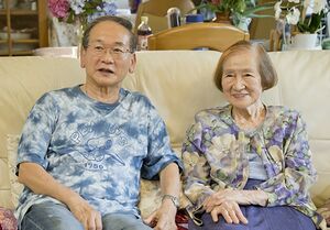 【写真】長男の勝彦さんと