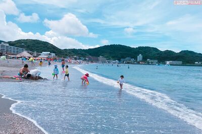 今年は開設を見合わせている逗子海水浴場