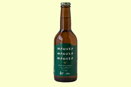 「マヌカホワイトエール」MYHONEY×倉吉ビール330ml/1980円