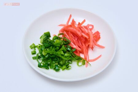 紅しょうが＆青ねぎ　撮影／山田智絵