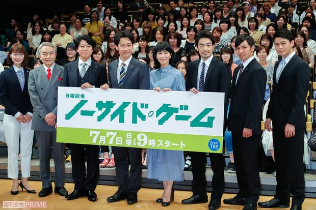 『ノーサイド・ゲーム』プレミア試写会＆制作発表　撮影／佐藤靖彦