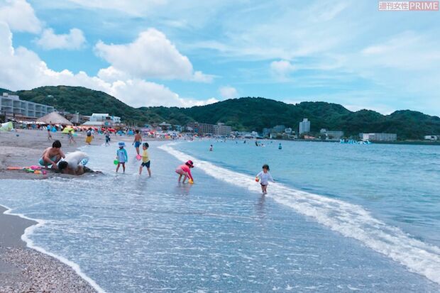 今年は開設を見合わせている逗子海水浴場