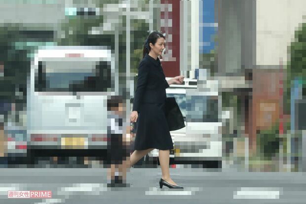 昨年11月、長男の幼稚園お受験に臨んでいた山本モナ