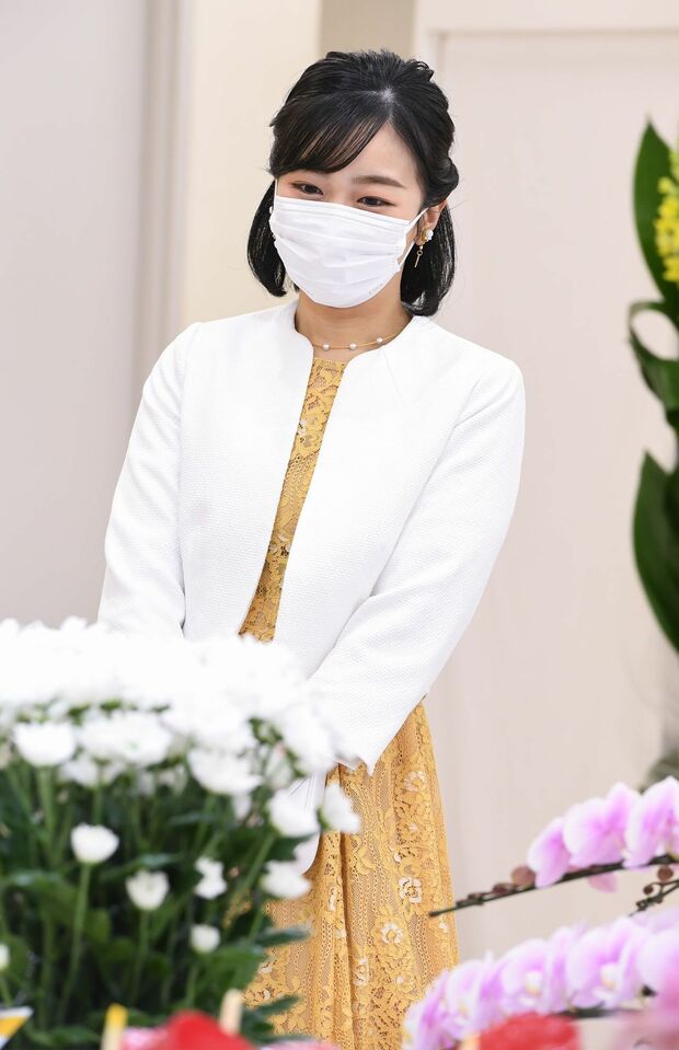 『第71回関東東海花の展覧会』に出席された佳子さま