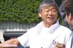 2003年、週刊女性の直撃取材に豪快な笑顔で応じてくれたみのもんたさん
