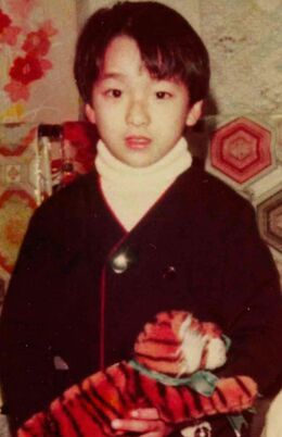 幼いころのYOSHIKI（YOSHIKIのインスタグラムより）