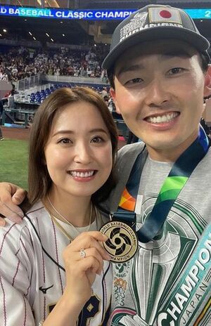 源田壮亮の妻・衛藤美彩（画像は衛藤のインスタグラムより）