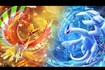 左がホウオウ、右がルギア(『ポケポケ』公式Xより)