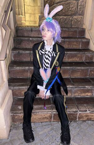 亡くなる直前にはディズニーランドを訪れていた（井川瑠音さんのXより）