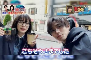 永瀬が案内する形の“お忍びデート”をテーマに六本木でロケに挑んだ