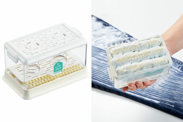 泡立つ洗濯せっけんケース/コジット1408円 ※画像をクリックするとAmazonの商品ページにジャンプします。