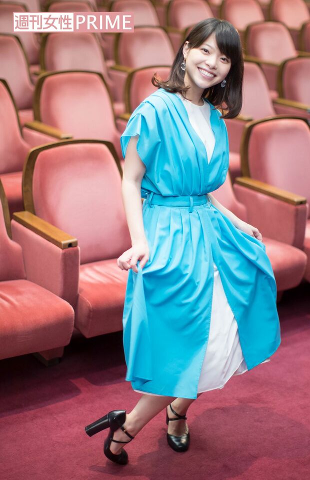 岸井ゆきの。公式プロフィールの身長は148.5cm　撮影／廣瀬靖士