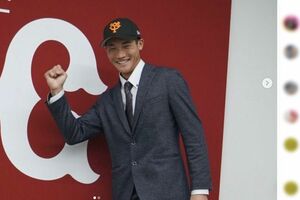 巨人を自主退団した舟越秀虎（公式インスタグラムより）