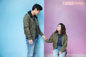 久しぶりの再会でアツアツなお二人に、今の気持ちから、将来の展望までを語ってもらった