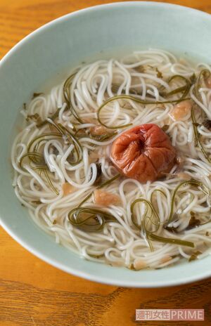 梅昆布にゅうめん