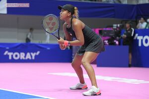 セリーナ・ウィリアムズを破り、グランドスラム初優勝を果たした2018年。凱旋トーナメントでは大きな注目を集めた