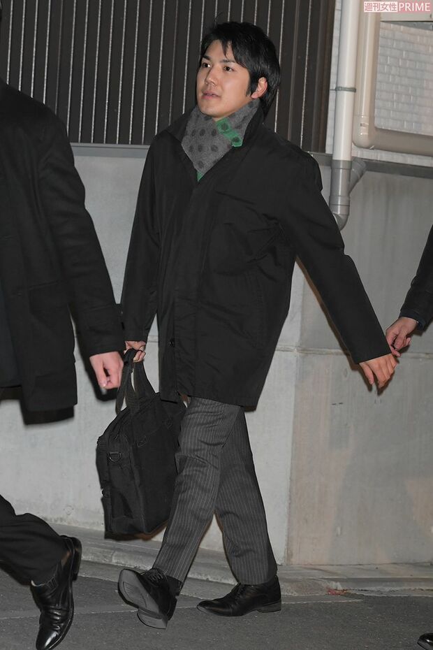 12月中旬、在籍するロースクールの年末テストをこなした小室さん。殿下の要望に応えられるか（写真は'18年2月）