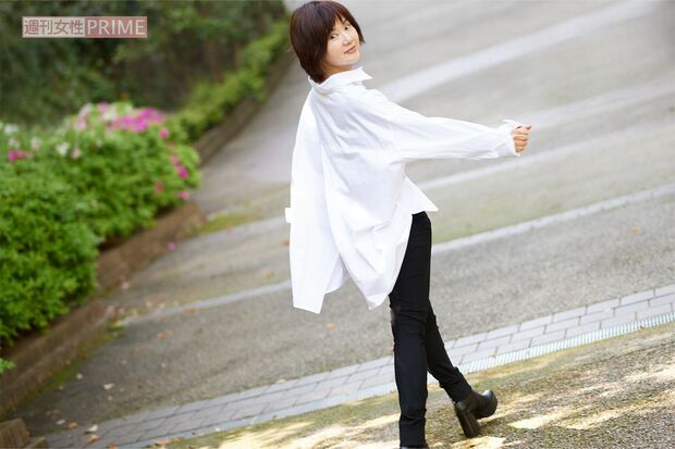 スタイルも現役時代と変わらない山崎浩子さん