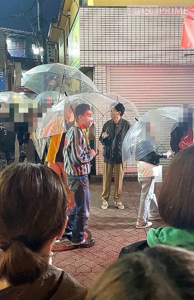 高円寺ロケ中の新しい地図