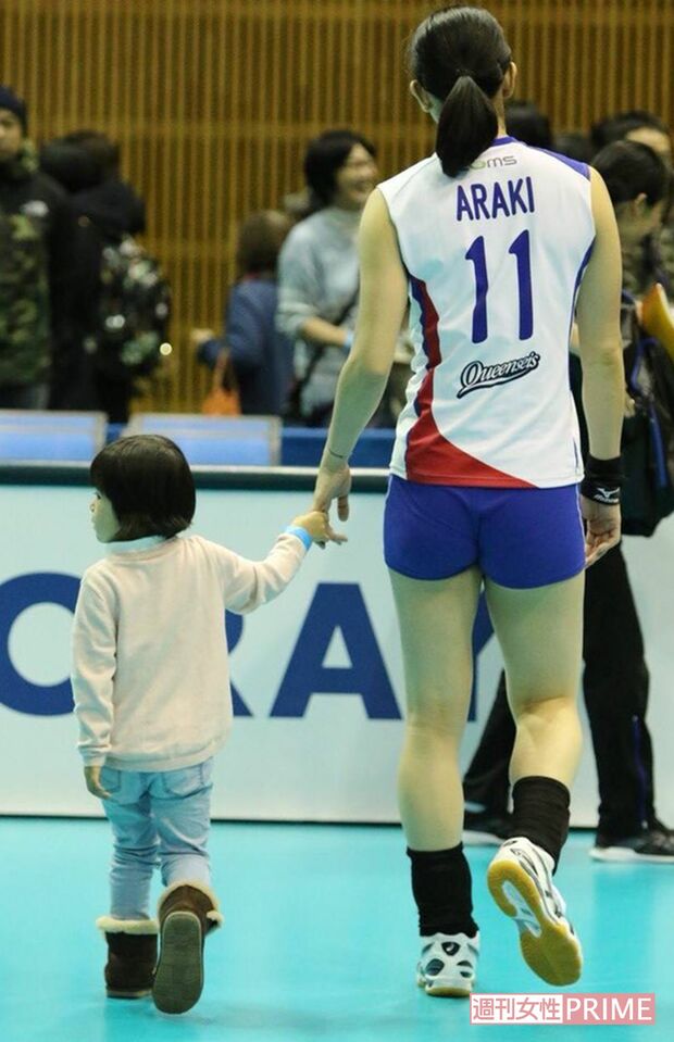 「娘にもいつか夢中になれるものを見つけてほしい」と荒木選手