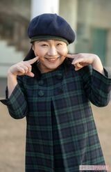 ノリノリでポーズを決めてくれた島田珠代