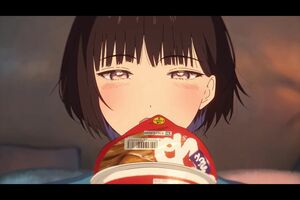 赤いきつね緑のたぬきウェブCM「ひとりのよると赤緑」おうちドラマ編（公式YouTubeより）