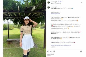 クレジットカード不正利用の被害を告白したゴルフインフルエンサーのかおるこさん(本人SNSより)