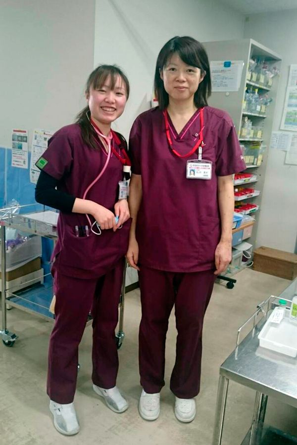 ［写真］済生会前橋病院の同僚と