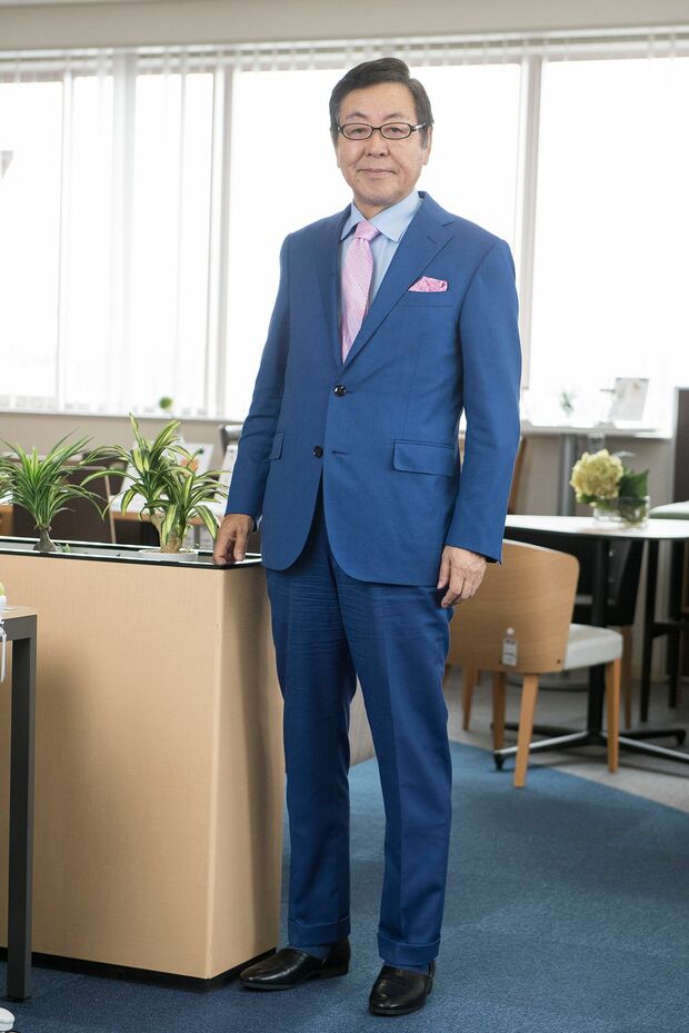 （株）ニトリホールディングス代表取締役会長兼CEO・似鳥昭雄さん　撮影／渡邉智裕