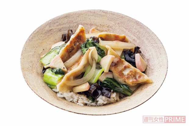 あんかけ餃子ご飯