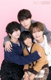 作間龍斗(上)、那須雄登(右)、織山尚大(左)、内田煌音(下) 撮影/矢島泰輔