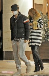 イタリアンレストランで女性とデートしていた横山裕（2013年）