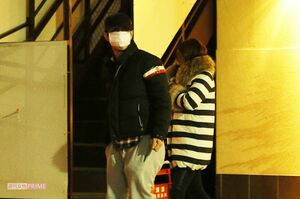 イタリアンレストランで女性とデートしていた横山裕（2013年）