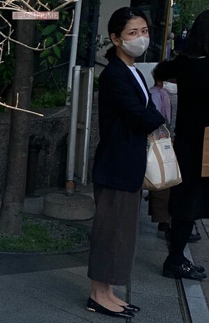 4月下旬、青山の街をブラブラ歩きながらインテリア店を訪れていた桑子アナ