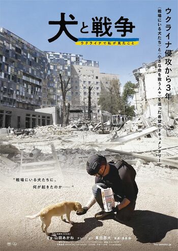 『犬と戦争　ウクライナで私が見たこと』（山田あかね監督）　（C）『犬と戦争』製作委員会