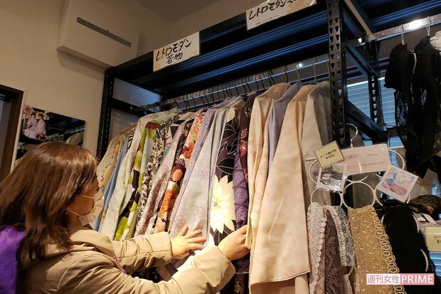 着物のラインナップも豊富！