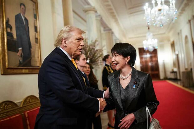 高市早苗首相とアメリカのドナルド・トランプ大統領（ホワイトハウスの公式サイトより）