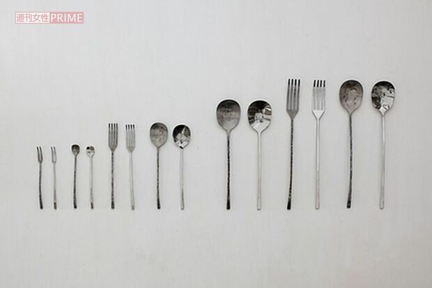 石田ゆり子が愛用する、シンプルでいて、独特な存在感のある竹俣氏のカトラリー（写真は竹俣氏の公式サイトより）