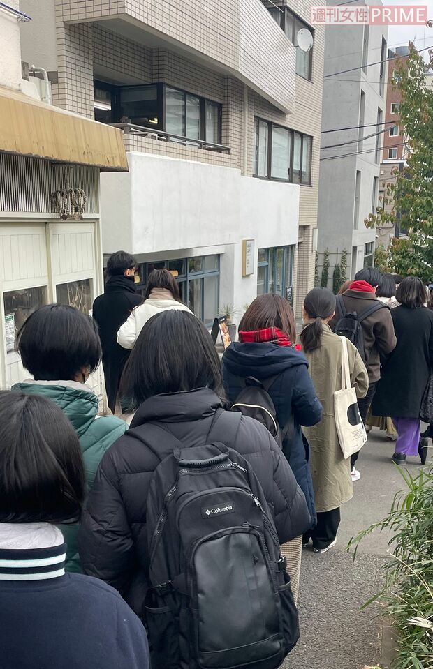 ロケをしたカフェは今も長蛇の列