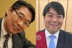 前川喜平氏（左）とへずまりゅう氏