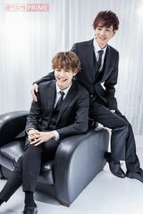 片寄涼太（左）、吉野北人（右）　撮影／廣瀬靖士