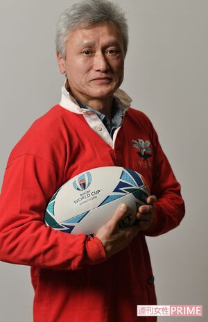 新日鐵釜石ラグビー部OBの氏家靖男さん