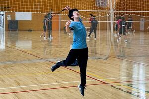 筑波大学附属高校ではバドミントン部に所属