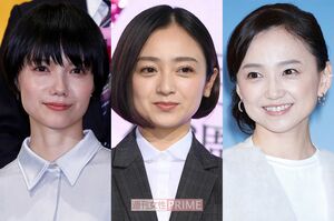 写真左から宮崎あおい、安達祐実、永作博美