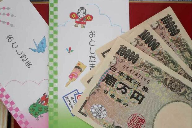 お正月の風物詩である「お年玉」　※写真はイメージです